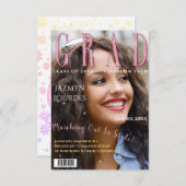 Afstuderen het Afstuderen van de Foto van het Hoes (Voorkant / Achterkant)