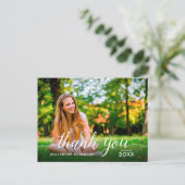 Afstuderen het Afstuderen van de Foto van het Manu Briefkaart (Staand voorkant)