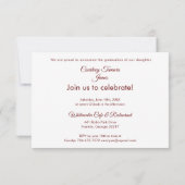 Afstuderen het Eenvoudige Manuscript van de Foto M (Achterkant)