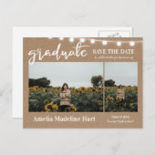 Afstuderen het manuscript Robuuste Kraft- document Aankondigingskaart (Voorkant / Achterkant)