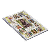 Afstuderen High School Photo Collage | Goudmarmer Notitieboek (Rechterzijde)