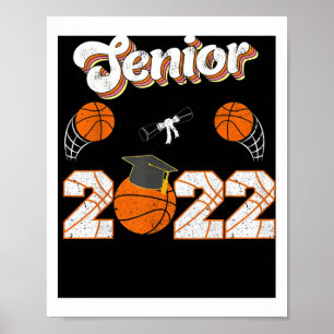 Afstuderen Hogere Poster Basketball Player