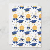 AFSTUDEREN INVITATIE, KLASSE VAN 2023 AANKONDIGING (Achterkant)