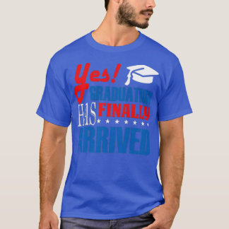 Afstuderen is bereikt t-shirt