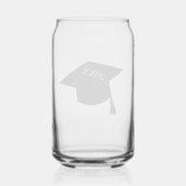 Afstuderen Jaar Blikvorm Glas (Achterkant)
