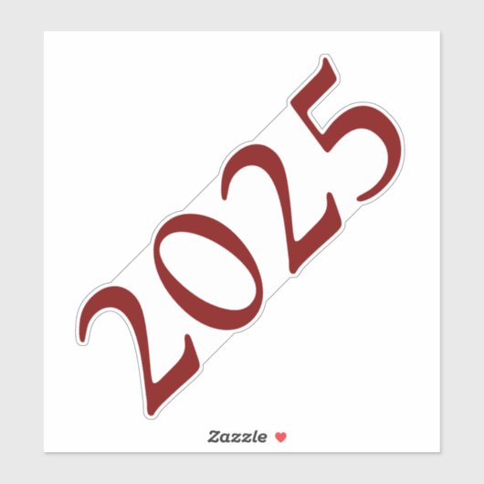 Afstuderen Jaar Sticker (Vel)