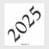 Afstuderen Jaar Sticker (Vel)