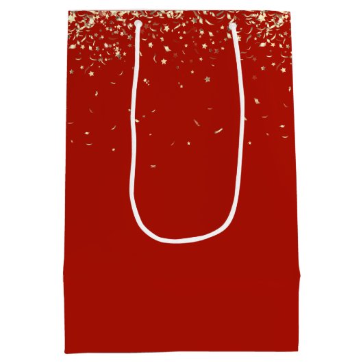 Afstuderen "Je hebt het ondertekend" met Confetti Medium Cadeauzakje (Achterkant)