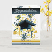 Afstuderen Kaart (Gele Bloem)