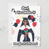 Afstuderen Kaart (Voorkant)