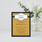 Afstuderen Kaart (Staand voorkant)