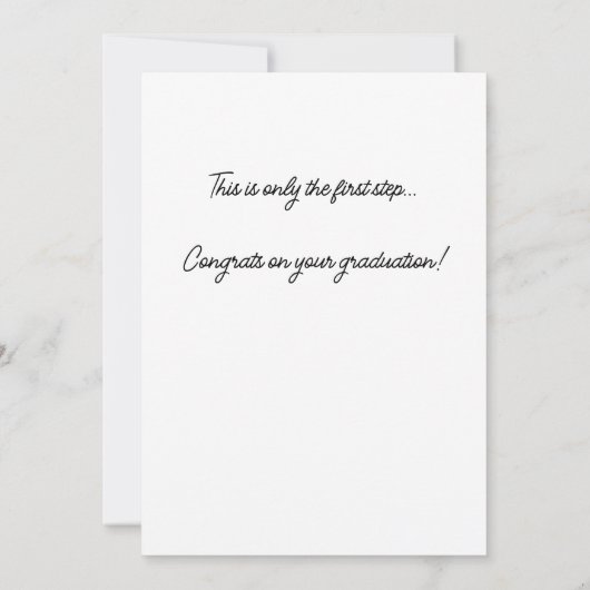 Afstuderen Kaart Rainbow Dreamweaver Waterverf (Achterkant)