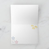 Afstuderen kaart voor Zweedse-Amerikaanse studente (Binnen)