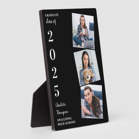 Afstuderen Keepomwille Cadeaus 3 Foto Afstuderen Fotoplaat (Zijkant)