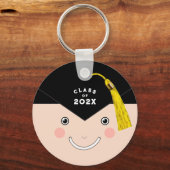 Afstuderen Keepomwille Gift Sleutelhanger (Achterkant)