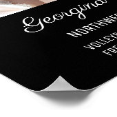 Afstuderen Keepomwille Modern Photo Collage Classy Poster (Hoek)