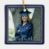 Afstuderen Keepomwille (verwisselbare achtergrondk Keramisch Ornament (Voorkant)