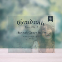 Afstuderen Keepsake Diploma