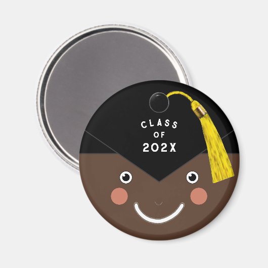 Afstuderen Keepsake Gift Button Magneet (Voorkant / Achterkant)