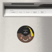 Afstuderen Keepsake Gift Button Magneet (Insitu (Vaatwasser))