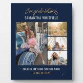 Afstuderen Kespsake Photo Collage Afstuderen 2025 Fotoplaat (Voorkant)