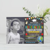 Afstuderen Kindergarten Kaart (Staand voorkant)