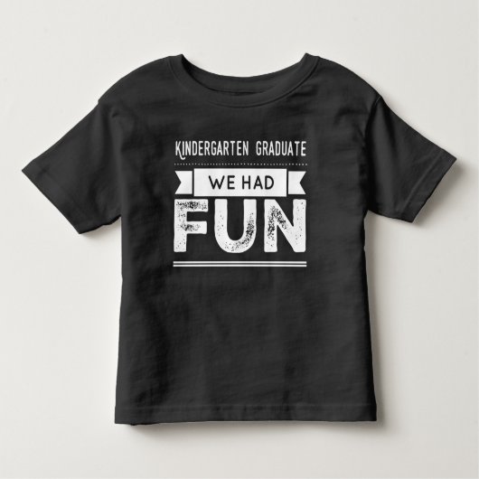 Afstuderen Kindergarten Kinder Shirts (Voorkant)