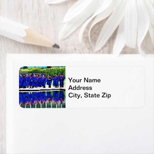 Afstuderen Klasse 20XX per water Etiket (Insitu)