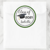 Afstuderen - Klasse 20XX Ronde Sticker (Tas)