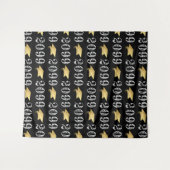 Afstuderen Klasse Jaar Patroon Uw Colour Backdrop Wandkleed (Voorkant (horizontaal))