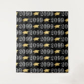 Afstuderen Klasse Jaar Patroon Uw Colour Backdrop Wandkleed (Voorkant)