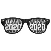 Afstuderen "Klasse van 2020" Custom Zonnebril (Voorkant)