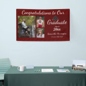 Afstuderen Klasse van 2021 Fotocollage Spandoek (Beurs)