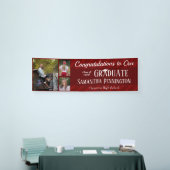 Afstuderen Klasse van 2021 Fotocollage Spandoek (Beurs)