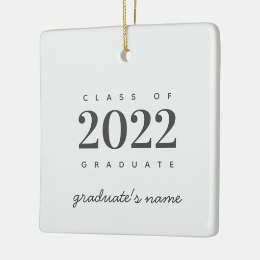 Afstuderen Klasse van 2022 Afstuderen Keepomwille Keramisch Ornament (Links)