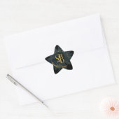 Afstuderen klasse van 2024 Script Ster Sticker (Envelop)
