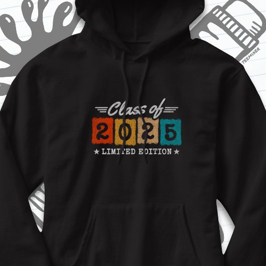 Afstuderen Klasse van 2025 Afstuderen Senior 2025 Hoodie