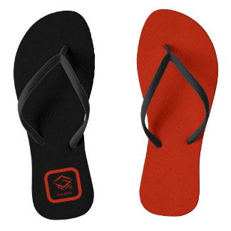 Afstuderen Klasse van 2025 BLKBRD Aanpassen Jaar Teenslippers