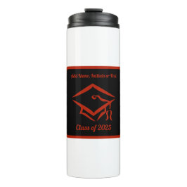 Afstuderen Klasse van 2025 BLKBRD Aanpassen Jaar Thermosbeker