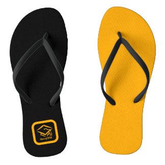 Afstuderen Klasse van 2025 BLKGLD Aanpassen Jaar Teenslippers