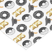 Afstuderen Klasse van 2025 Donuts en Degrees Moder Medium Tafelloper (Hoek)