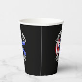 Afstuderen Klasse van 2025 Peace Out Afstuderen Pa Papieren Bekers (Rechts)