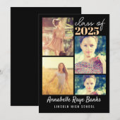 Afstuderen Klasse van 2025 Printable Kaart (Voorkant / Achterkant)