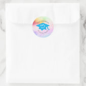 Afstuderen klasse van 20XX aangepaste gepersonalis Ronde Sticker (Tas)