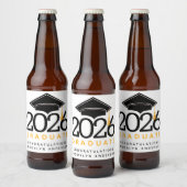 Afstuderen Klasse van 20XX Bier Etiket (Flessen)