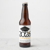 Afstuderen Klasse van 20XX Bier Etiket (Voorkant)