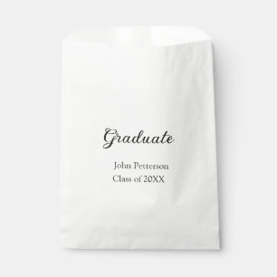 Afstuderen klasse van 20XX eenvoudige minimum afst Bedankzakje