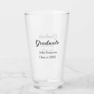 Afstuderen klasse van 20XX eenvoudige minimum afst Glas