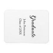 Afstuderen klasse van 20XX eenvoudige minimum afst Magneet (Horizontaal)