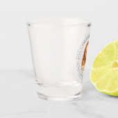 Afstuderen Klasse van 20XX Eenvoudige, moderne, aa Shot Glas (Links)